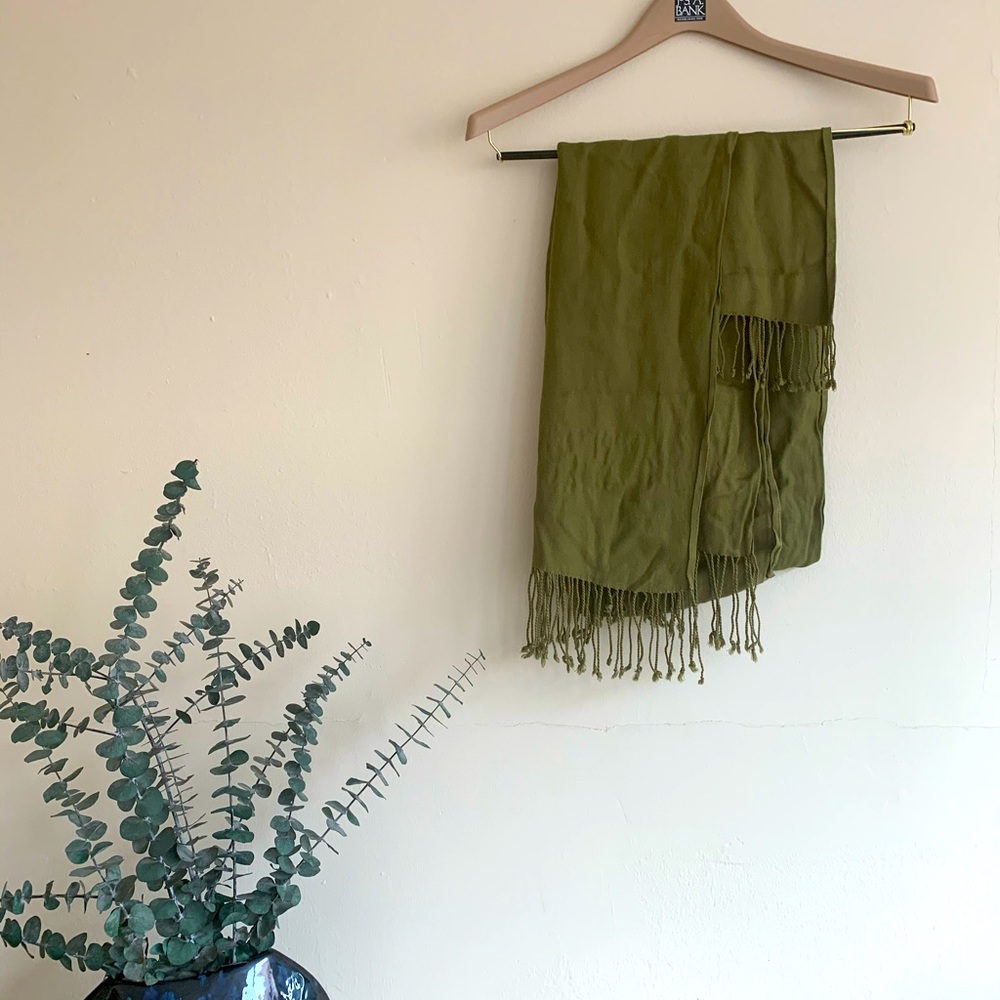 SOLD - Two Solid Color Scarves/Wraps